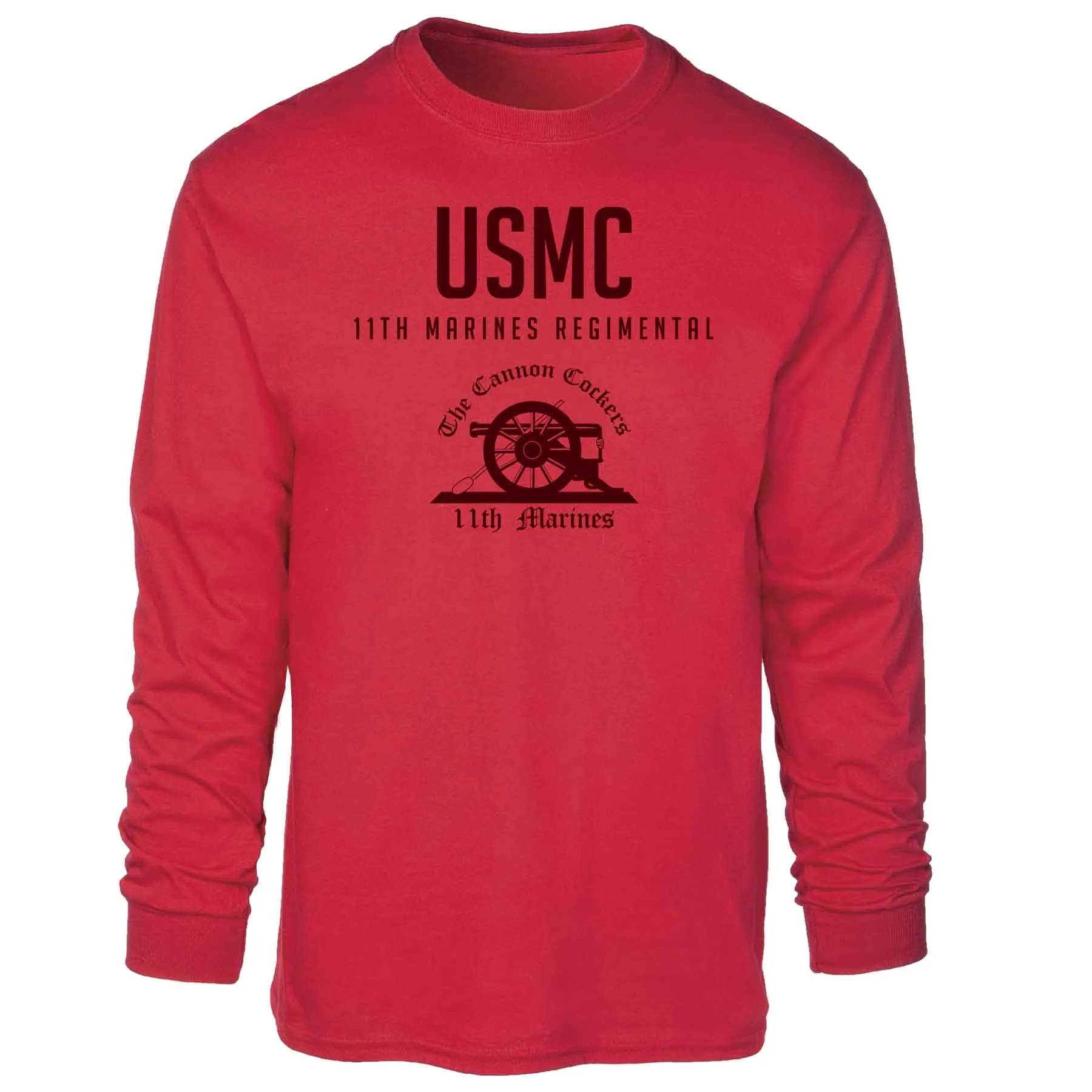 11th Marines Regimental Tonal Long Sleeve T-shirt