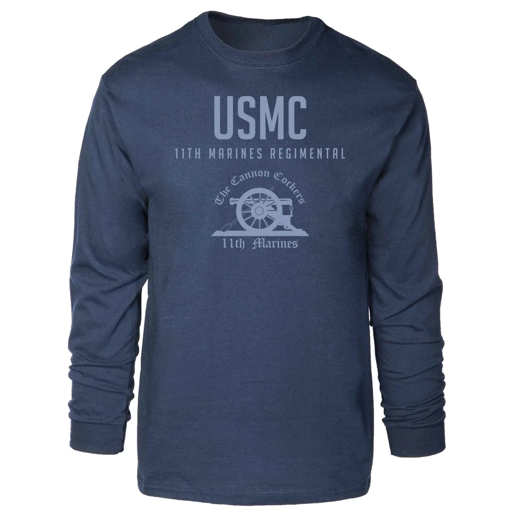 11th Marines Regimental Tonal Long Sleeve T-shirt