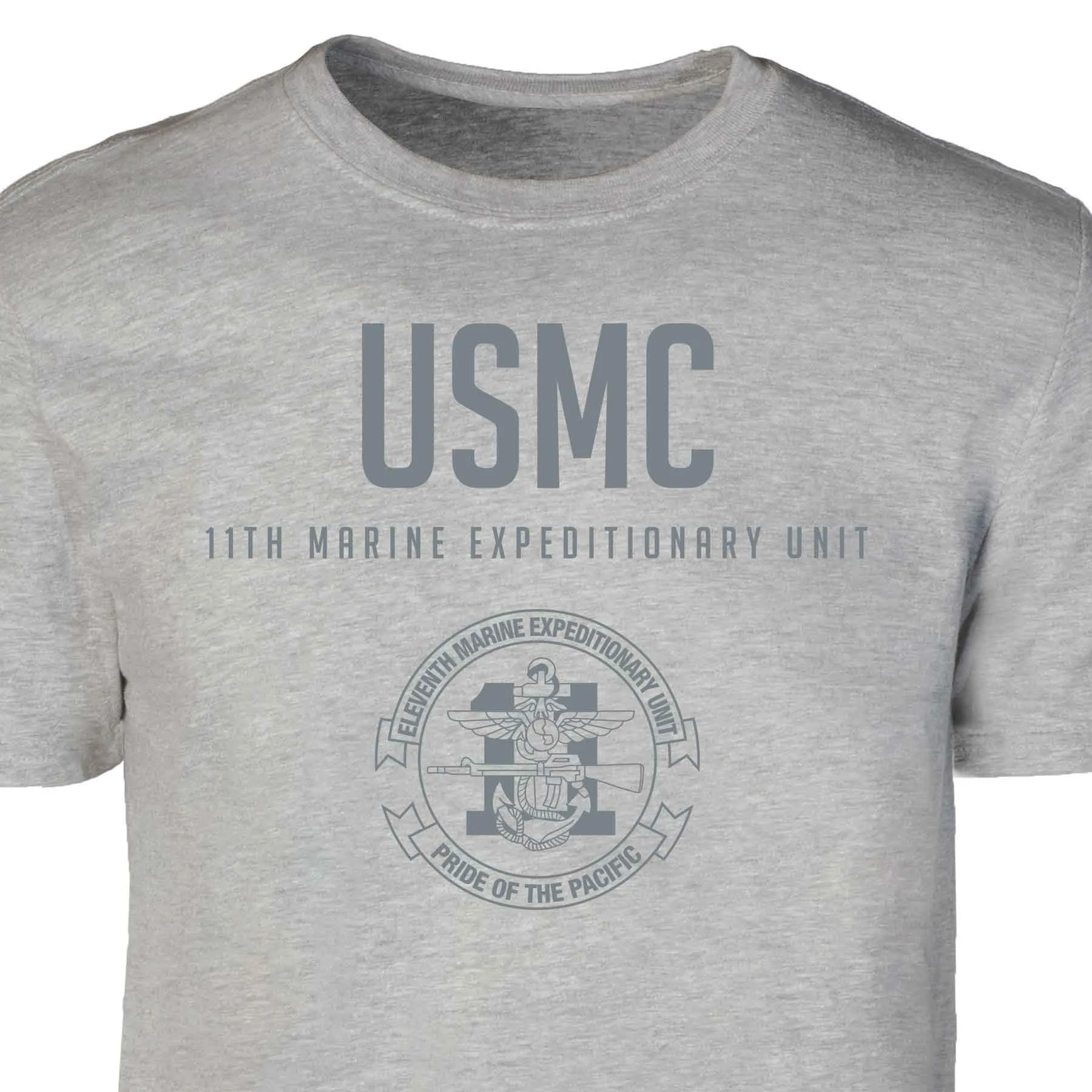 11th MEU Pride Of The Pacific Tonal Patch Graphic T-shirt