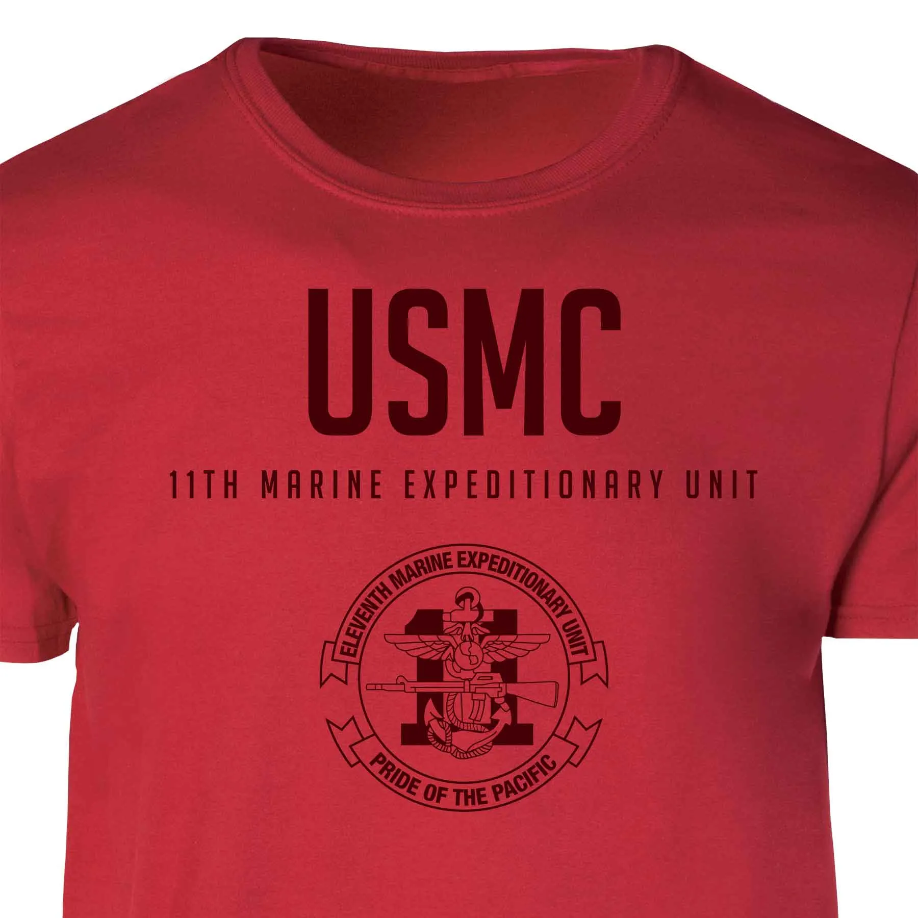 11th MEU Pride Of The Pacific Tonal Patch Graphic T-shirt