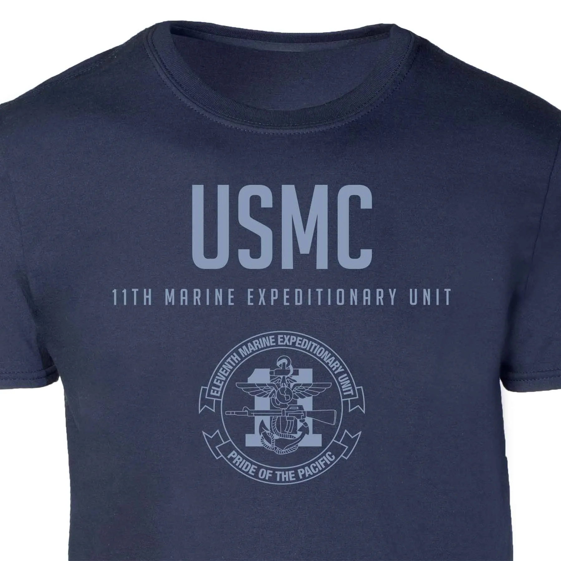 11th MEU Pride Of The Pacific Tonal Patch Graphic T-shirt