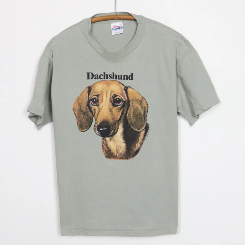 1990s Dachsund Dog Shirt