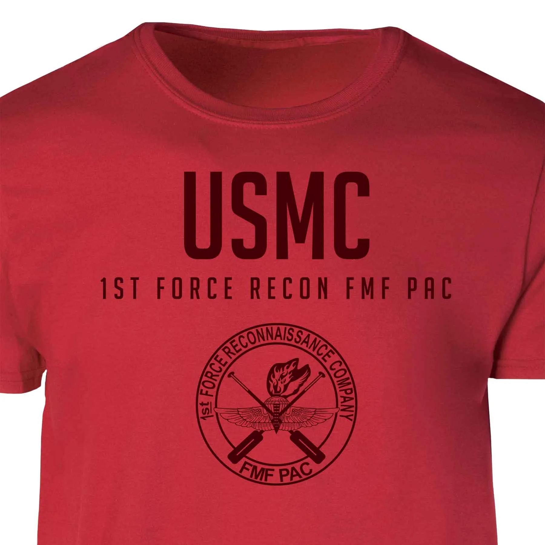 1st Force Recon FMF PAC Tonal Patch Graphic T-shirt