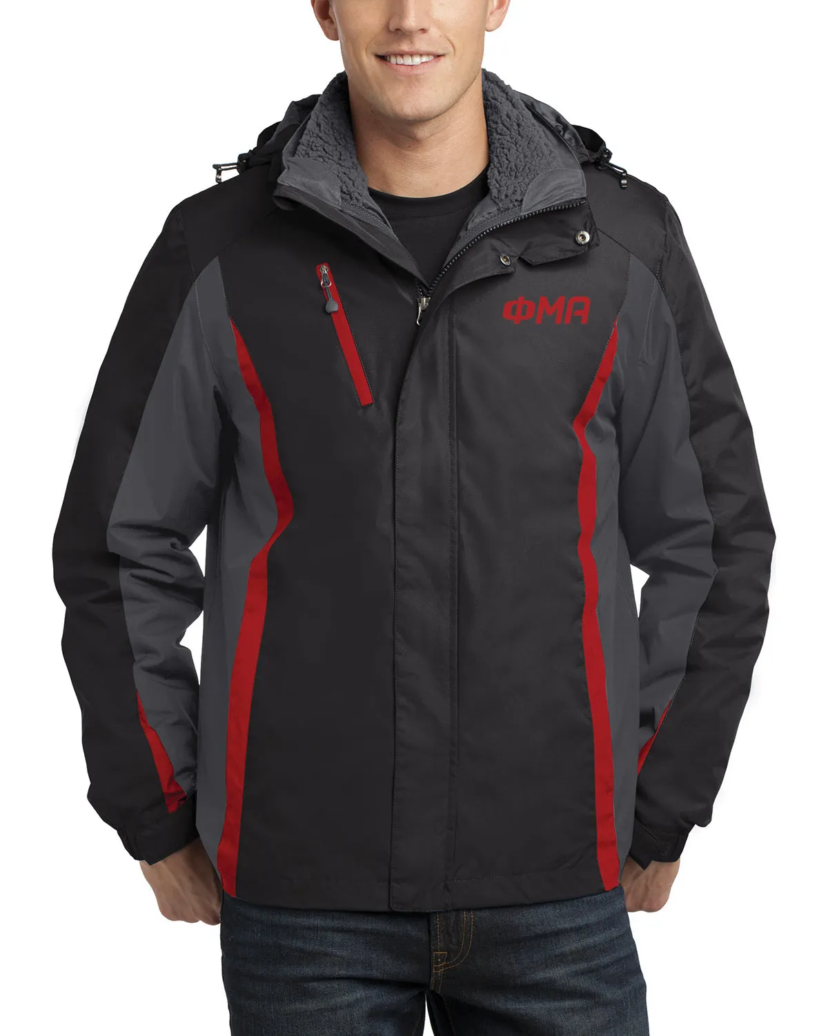 3-in-1 Jacket - Red