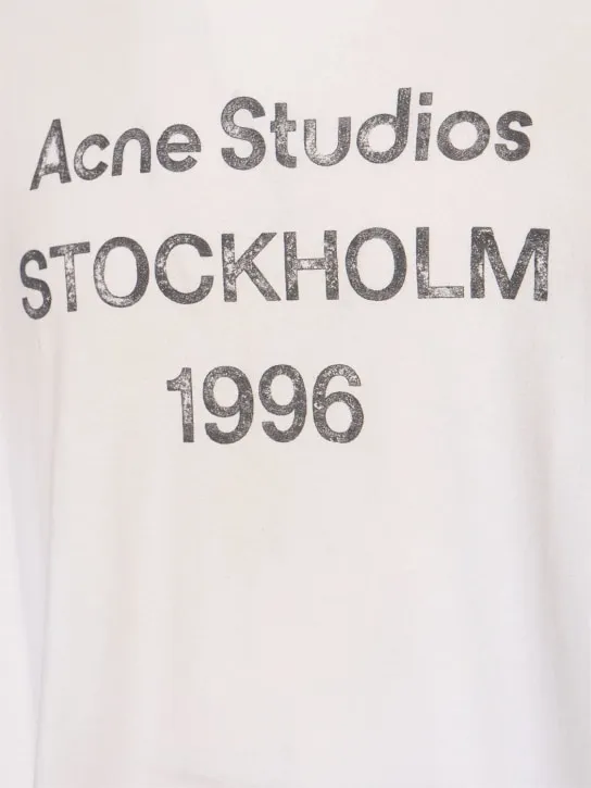 Acne Studios   Exford 1996 cotton blend t-shirt 