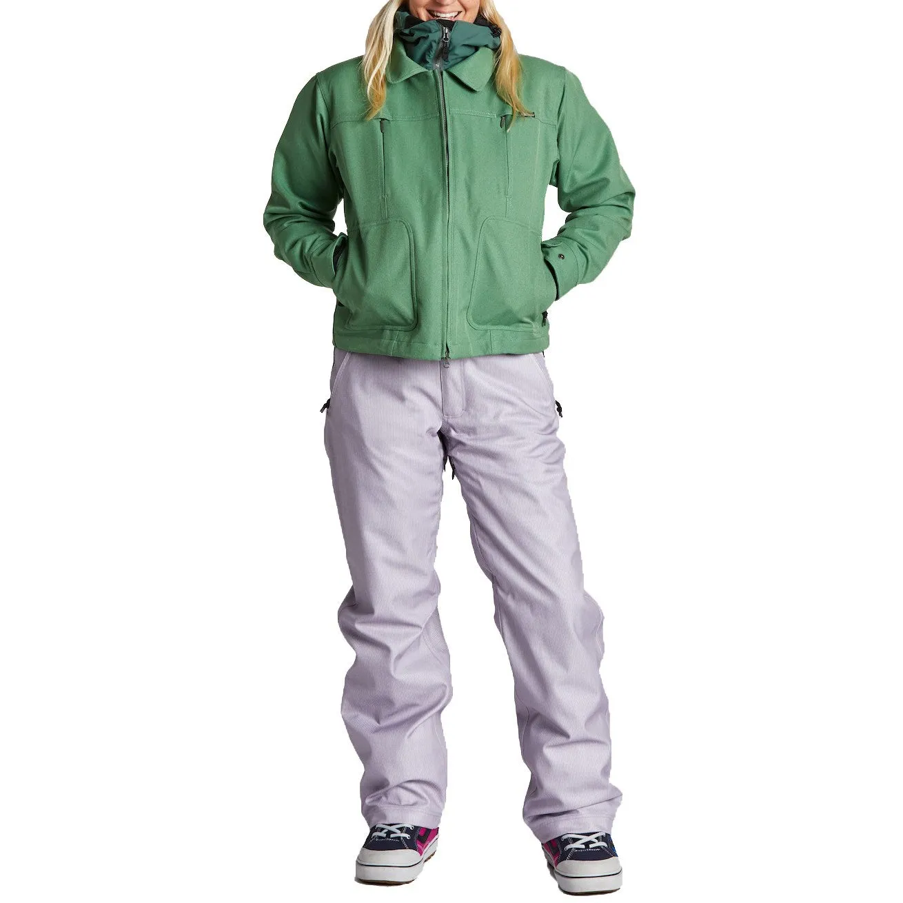 Airblaster Chore Jacket Womens Lichen