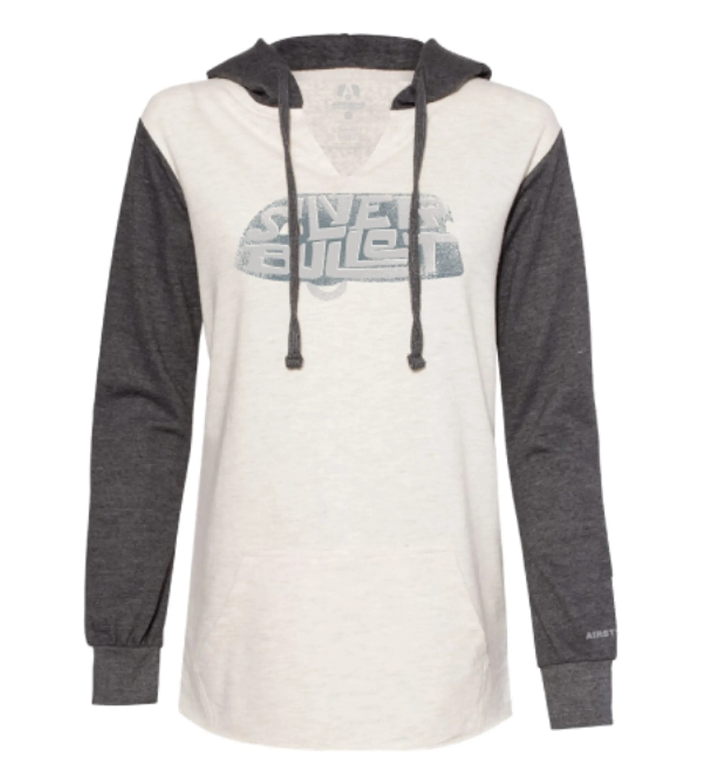 Airstream Silver Bullet Trailer Text Women's Hoodie