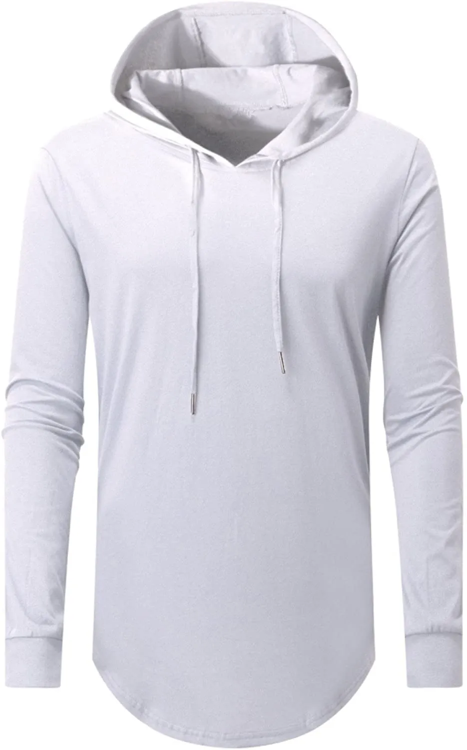 Aiyino Men's S-5X Short/Long Sleeve Fashion Athletic Hoodies Sport Sweatshirt  Pullover