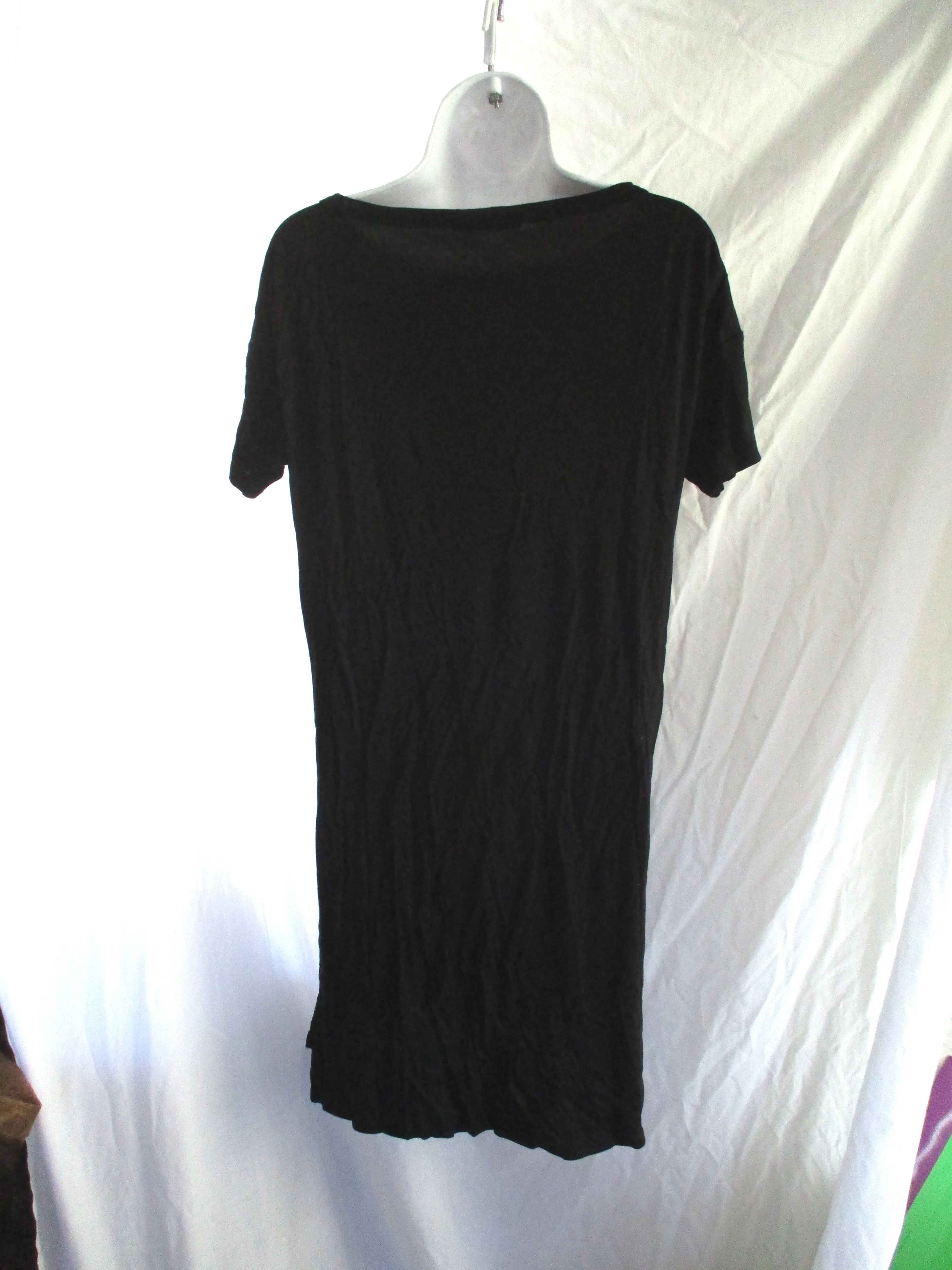 ALEXANDER WANG Tee T-Shirt Dress One Piece S BLACK