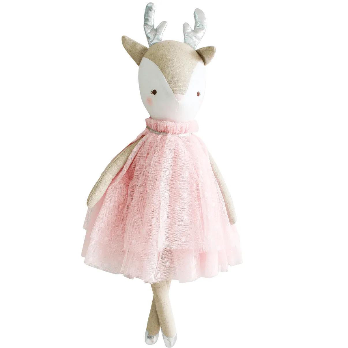 Alimrose Angelica Reindeer Doll Pink