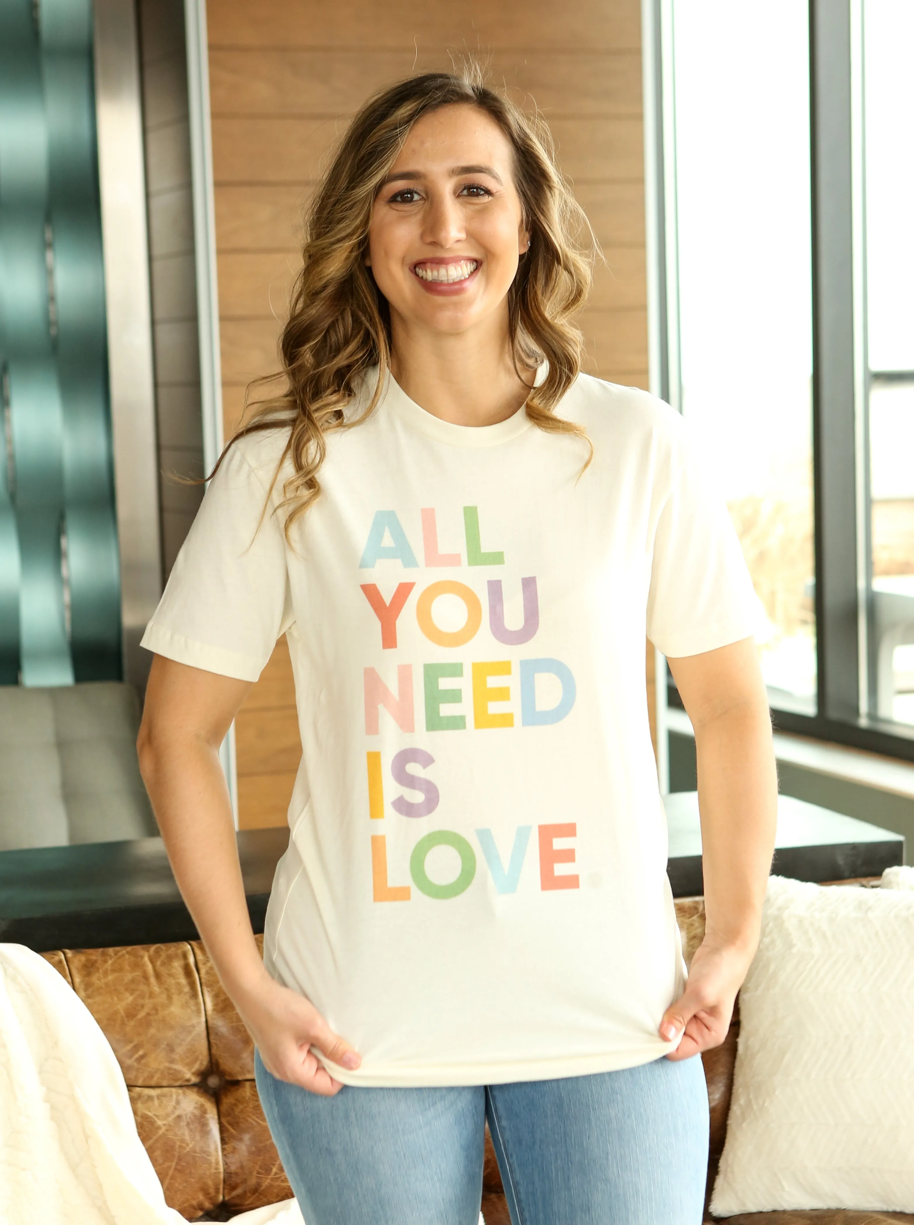 ALL YOU NEED IS LOVE Graphic Tee