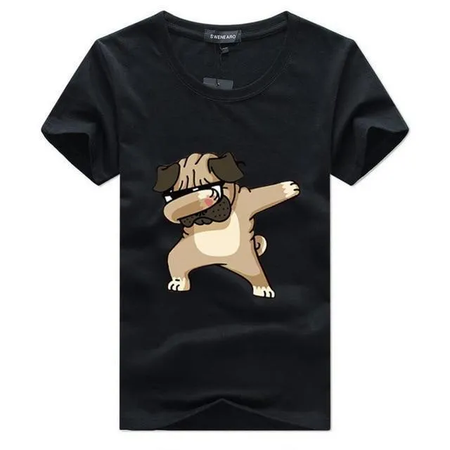 Animal Dog Print Hipster Funny t shirt