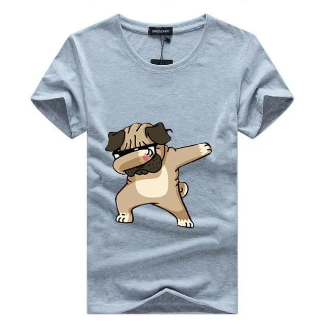 Animal Dog Print Hipster Funny t shirt