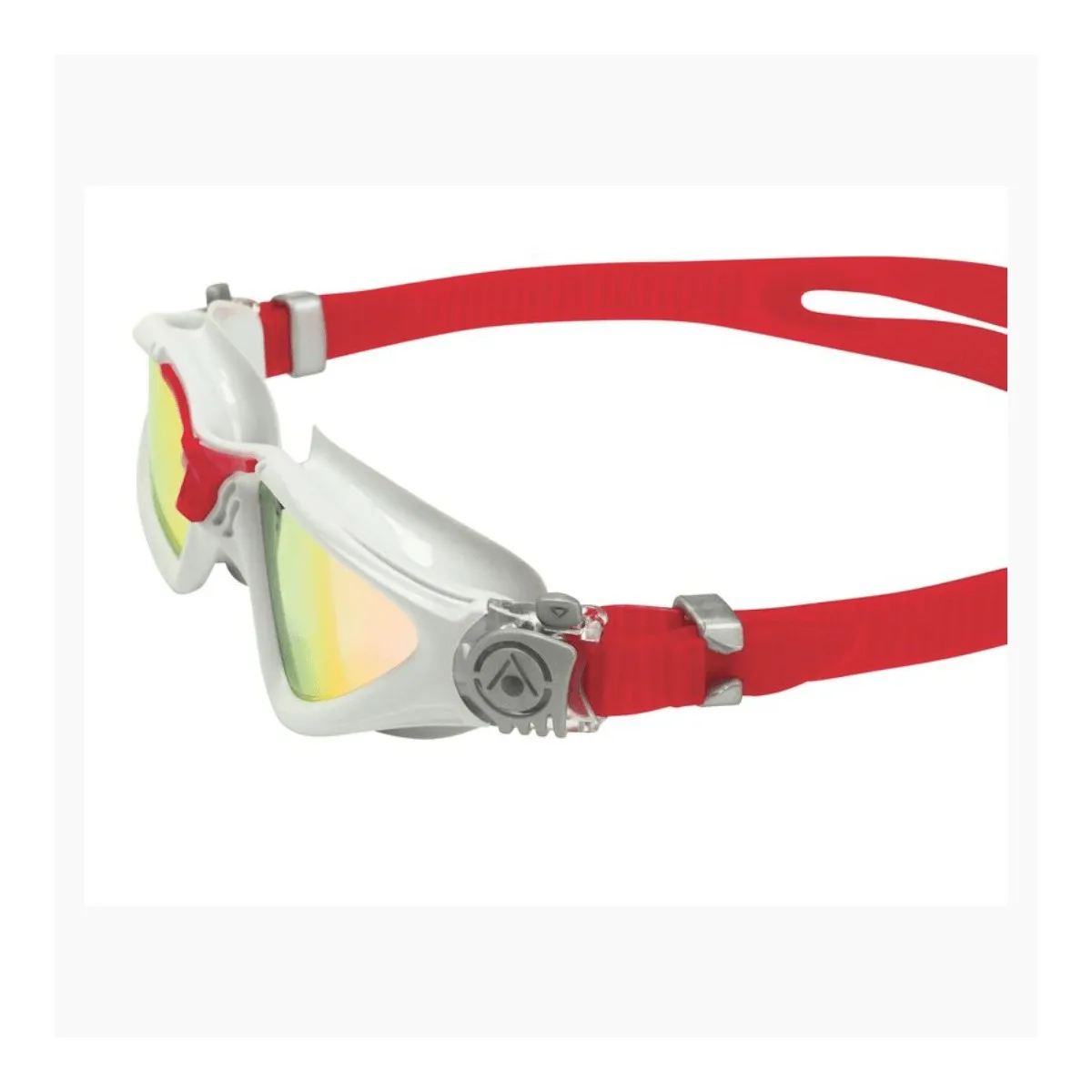 Aquasphere Kayenne Goggle Red Gray Swimming Goggles