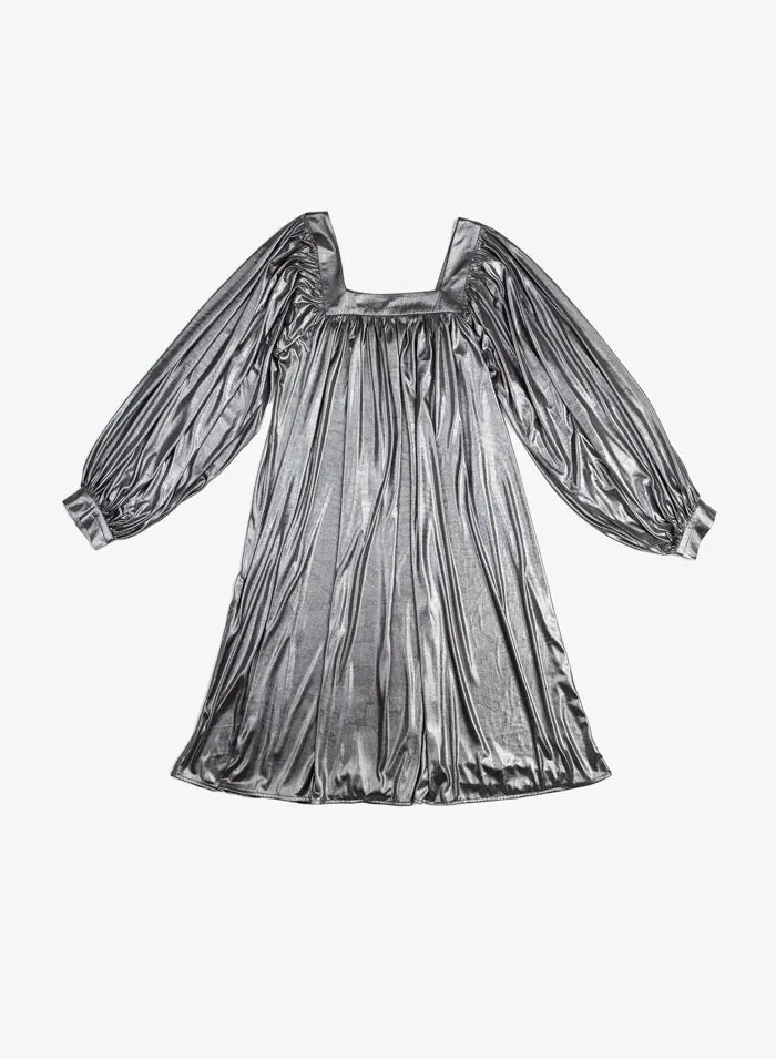 Beaumaris Dress in Silver