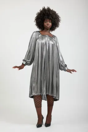 Beaumaris Dress in Silver