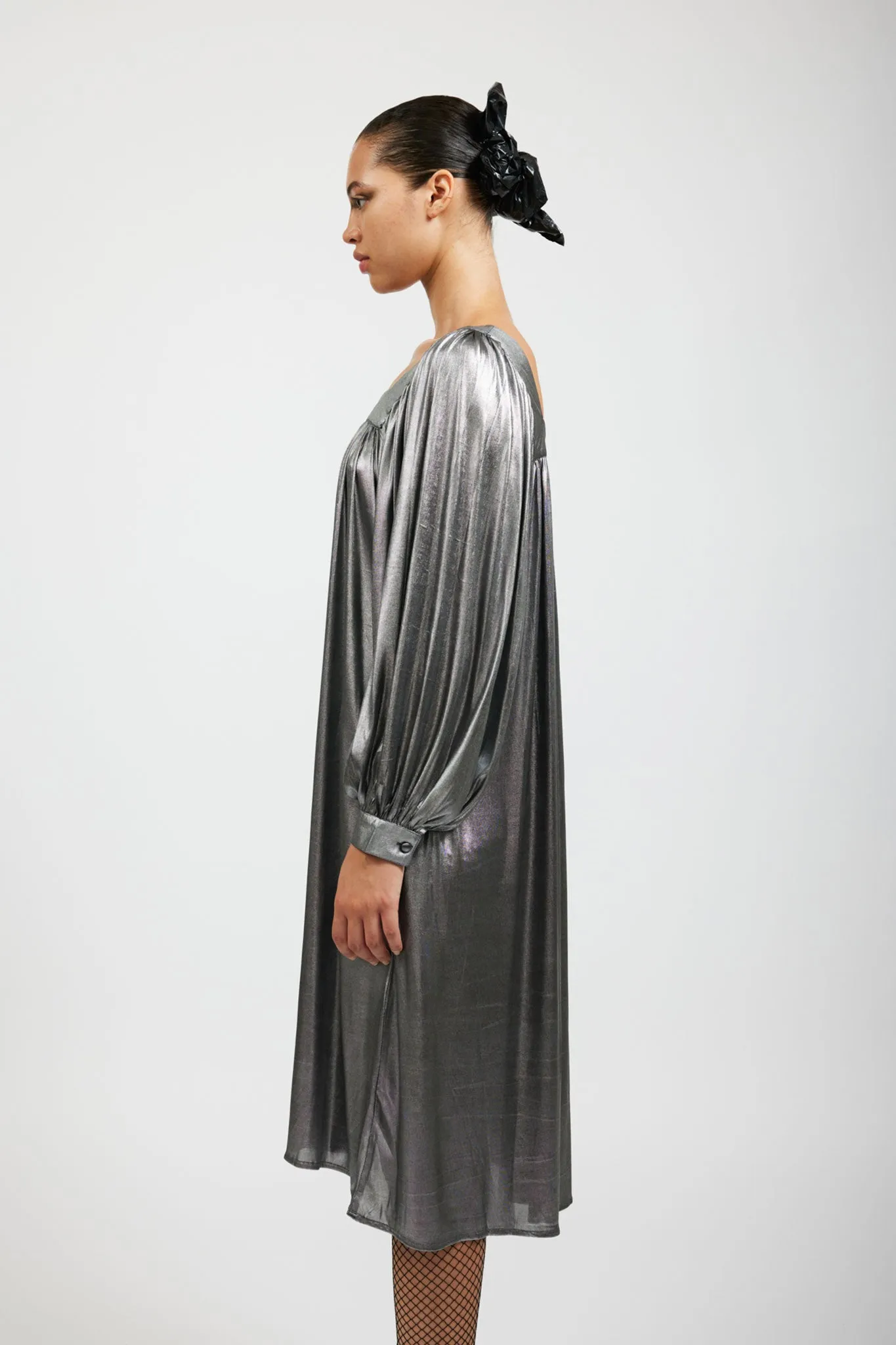 Beaumaris Dress in Silver