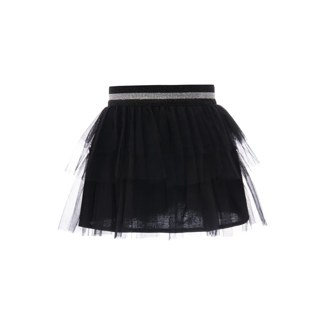 Black MIDI Tutu Skirt