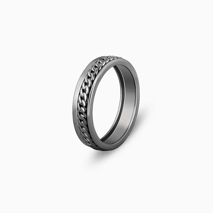 Black Rhodium Classy Band For Him