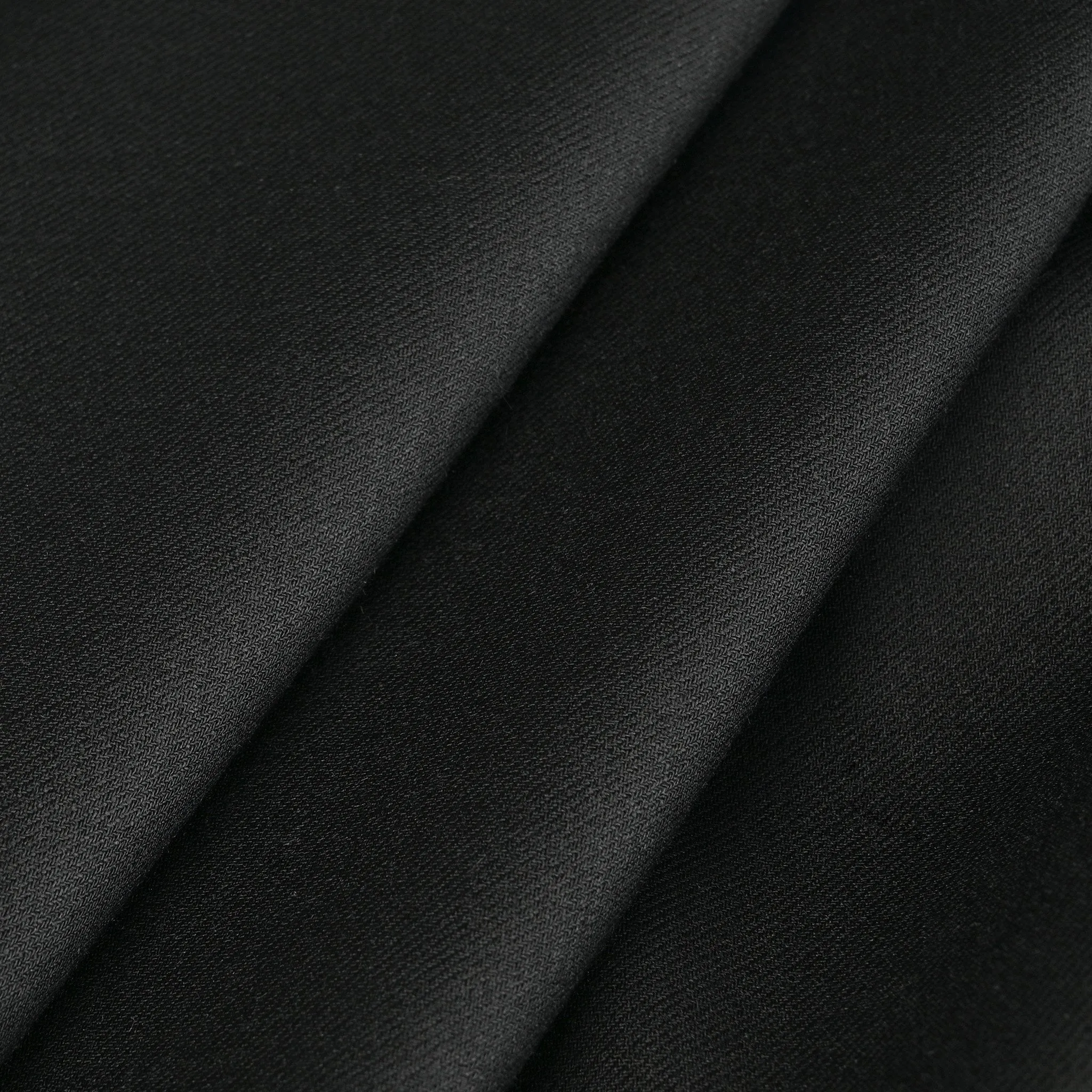 Black Suiting Crepe Fabric 97089