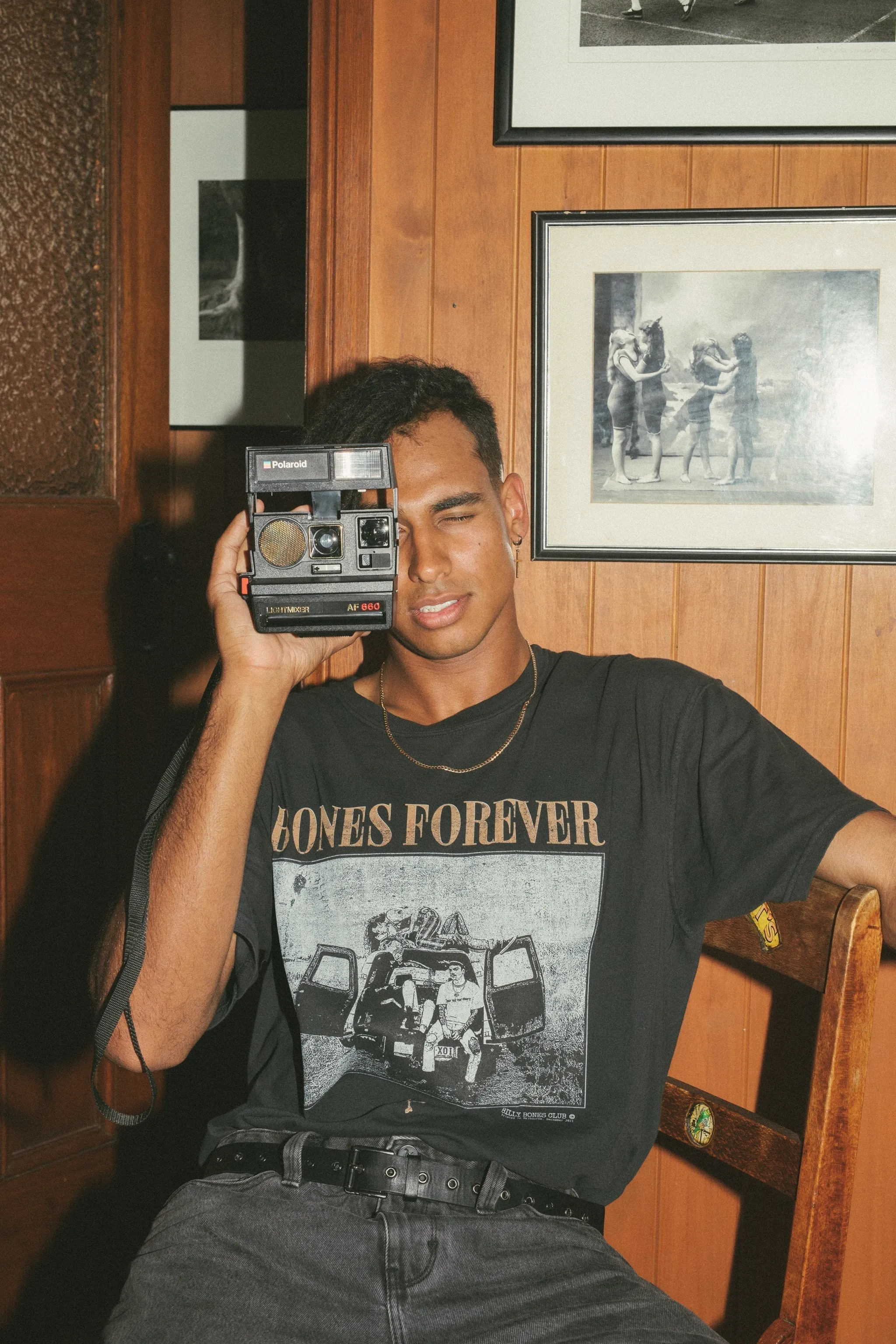 Bones Forever Tee - Vintage Black