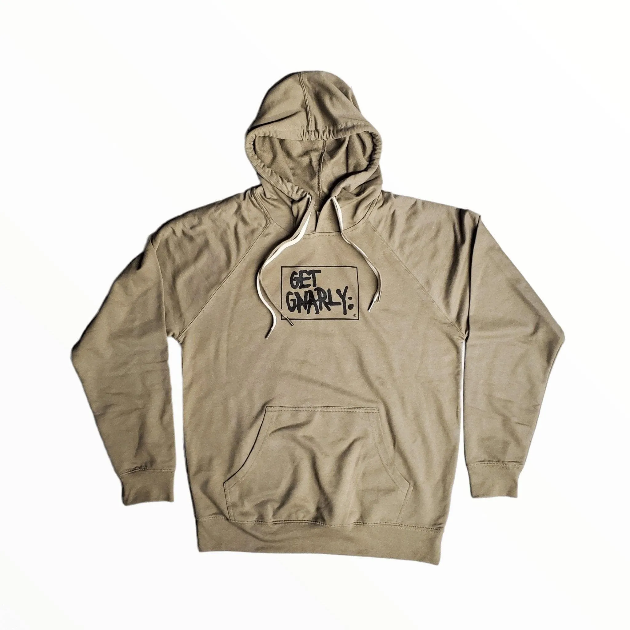 Box Logo Pullover Hoodie Olive