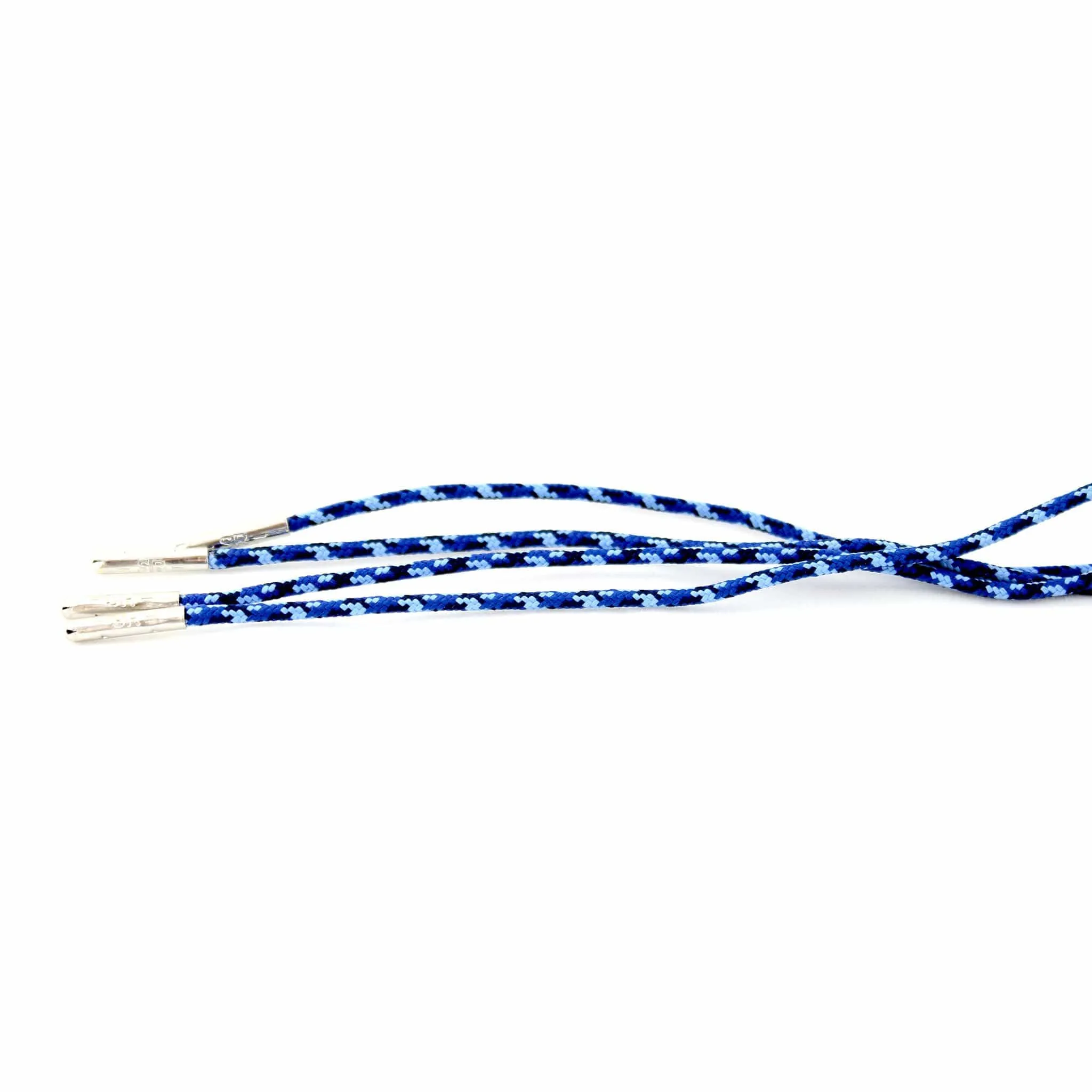 Camo Blue Dress Shoelace (Length: 32"/81cm)