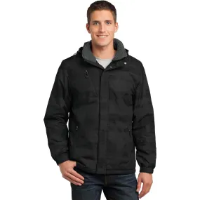 CLOSEOUT - Port Authority Brushstroke Print Insulated Jacket