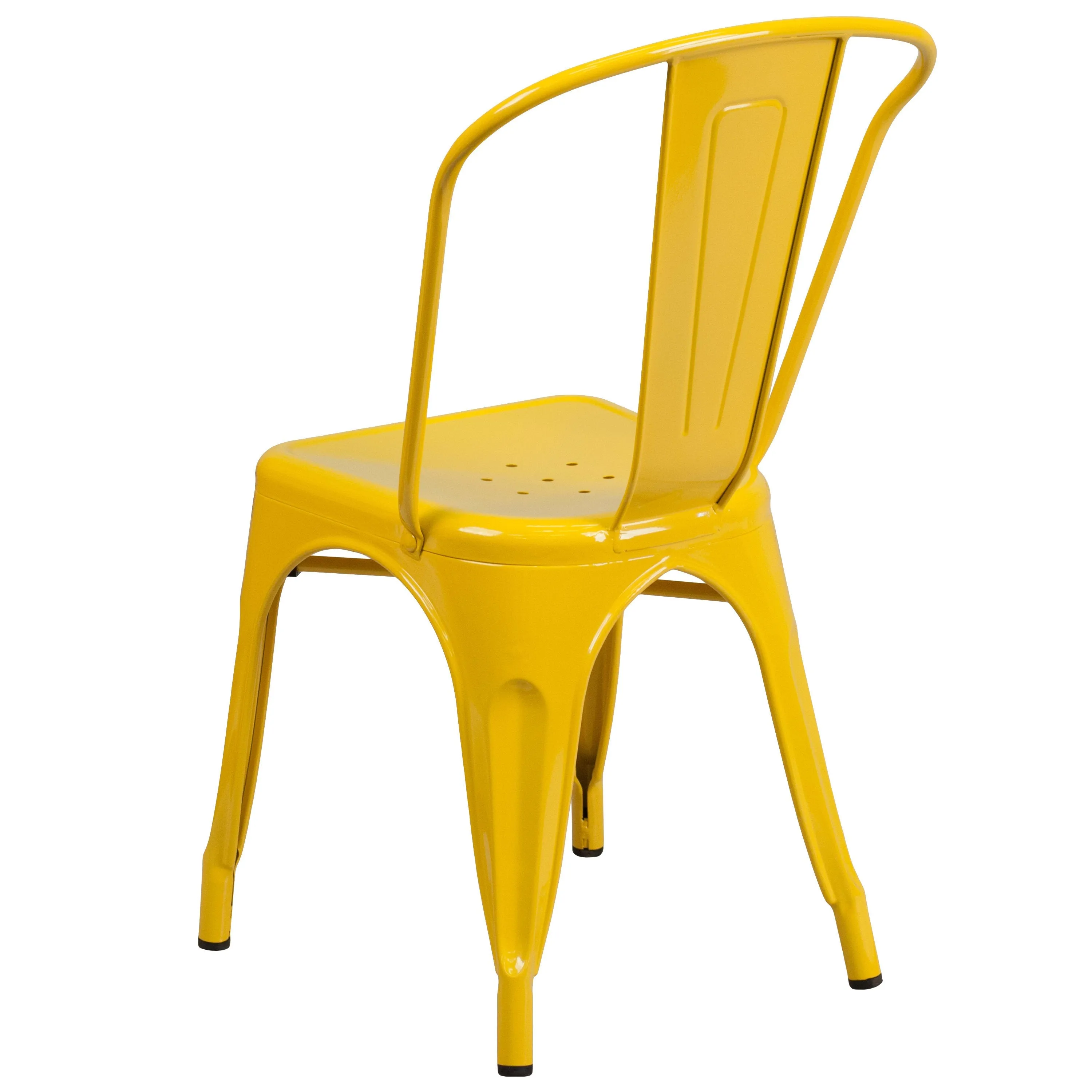 Commercial Grade Metal Indoor-Outdoor Stackable Chair