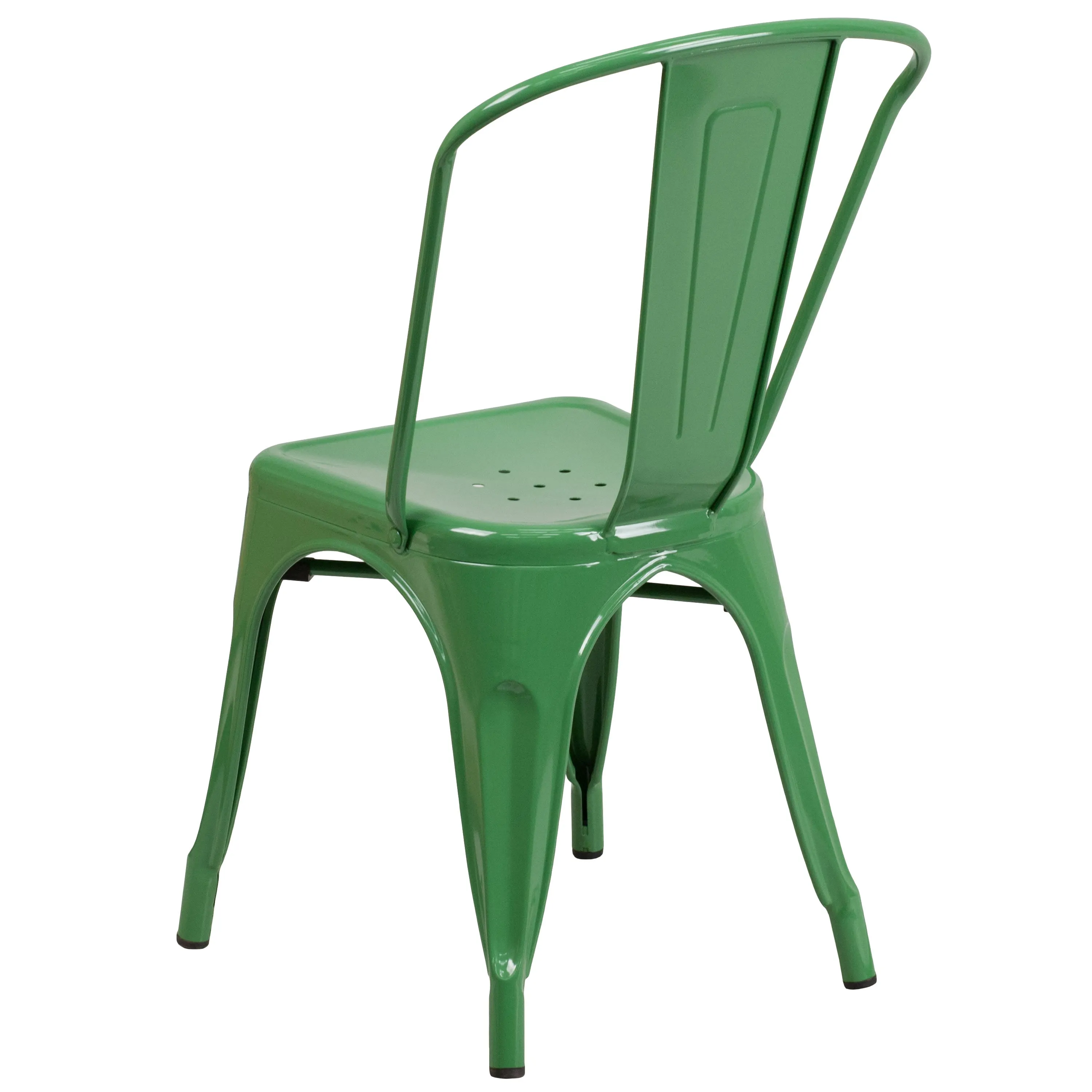 Commercial Grade Metal Indoor-Outdoor Stackable Chair