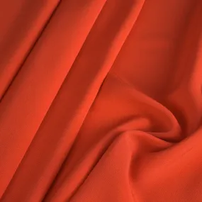 Coral Satin Backed Crepe Fabric 96903