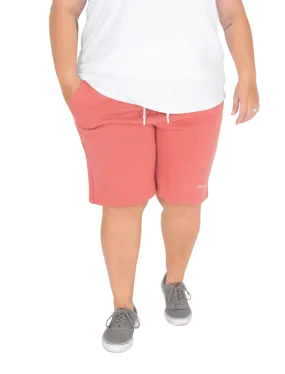 Dark Salmon Sweatshorts