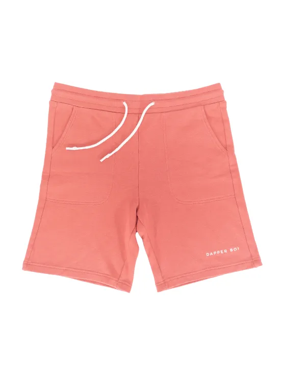 Dark Salmon Sweatshorts