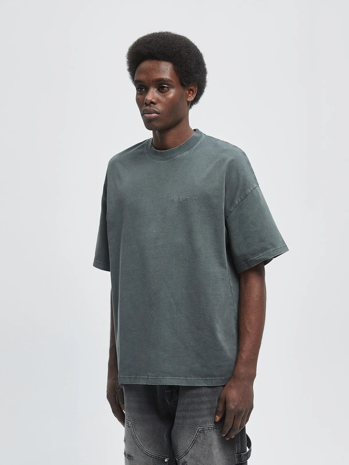 ESSENTIAL T-SHIRT - VINTAGE GREY