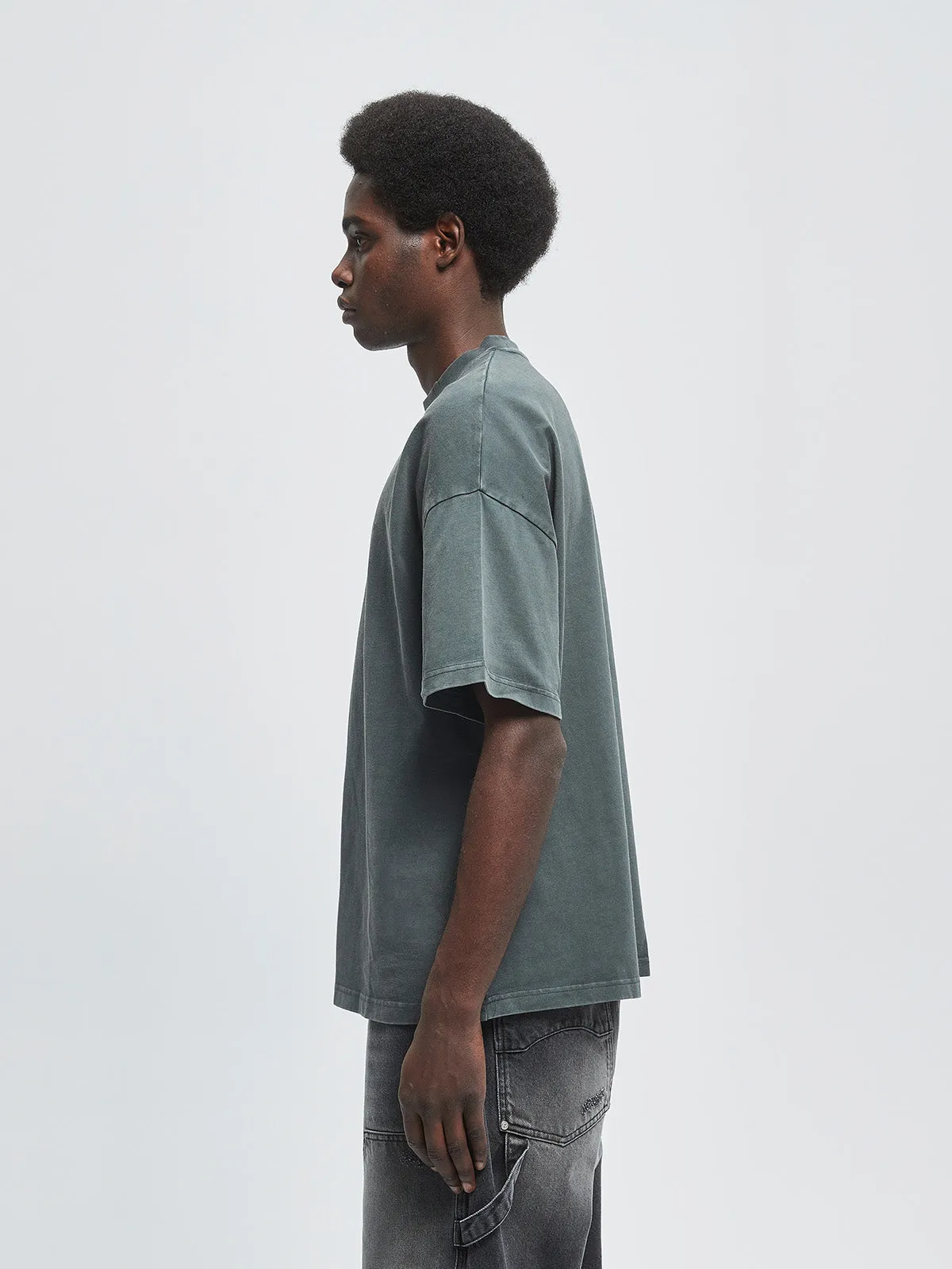 ESSENTIAL T-SHIRT - VINTAGE GREY