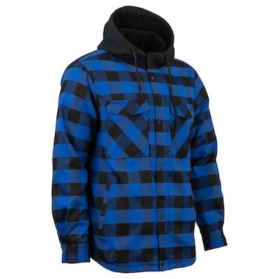 Flannel Hoodie Heated Jacket Men’s