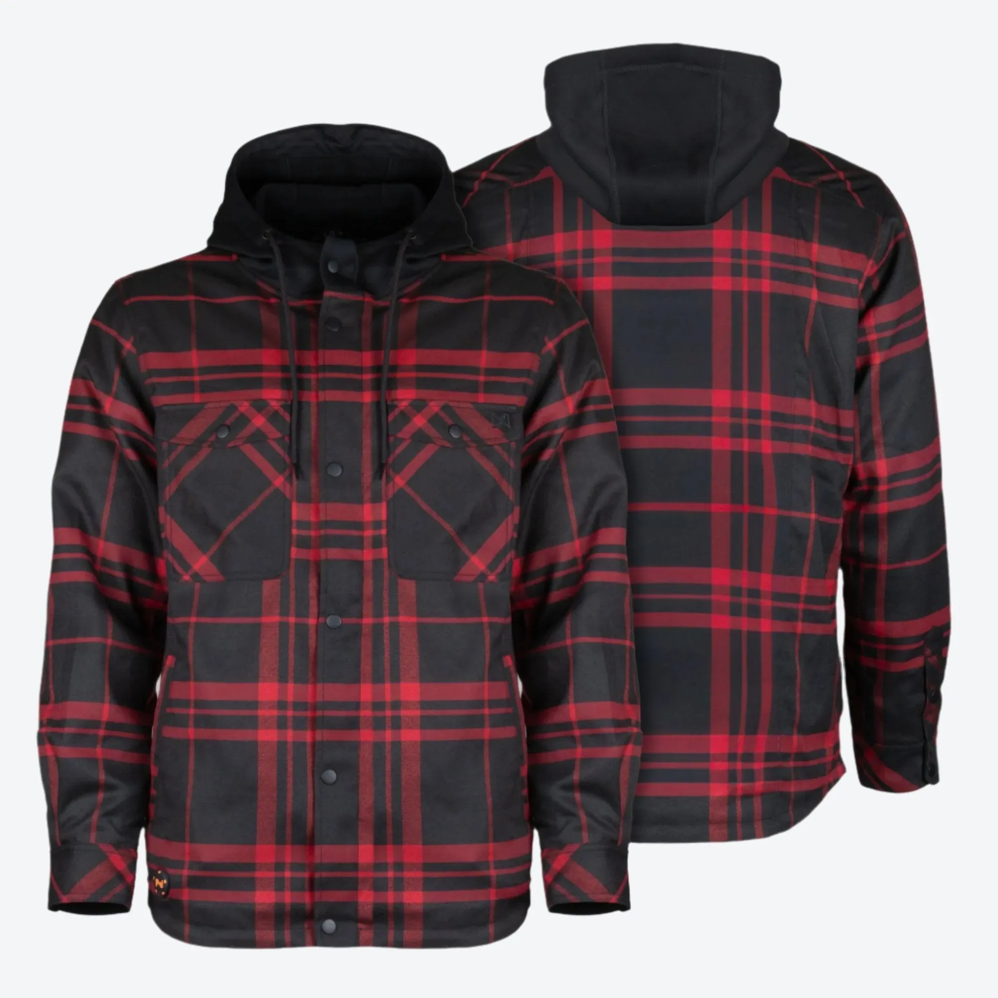 Flannel Hoodie Heated Jacket Men’s