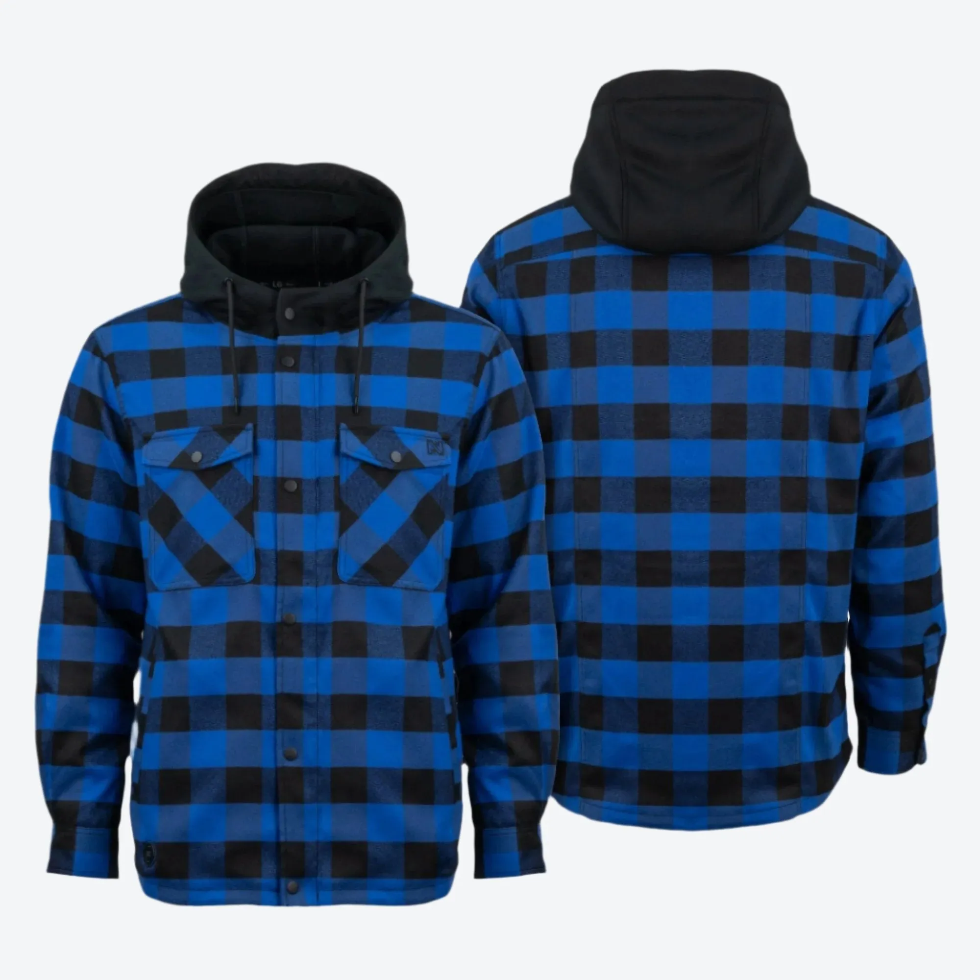 Flannel Hoodie Heated Jacket Men’s