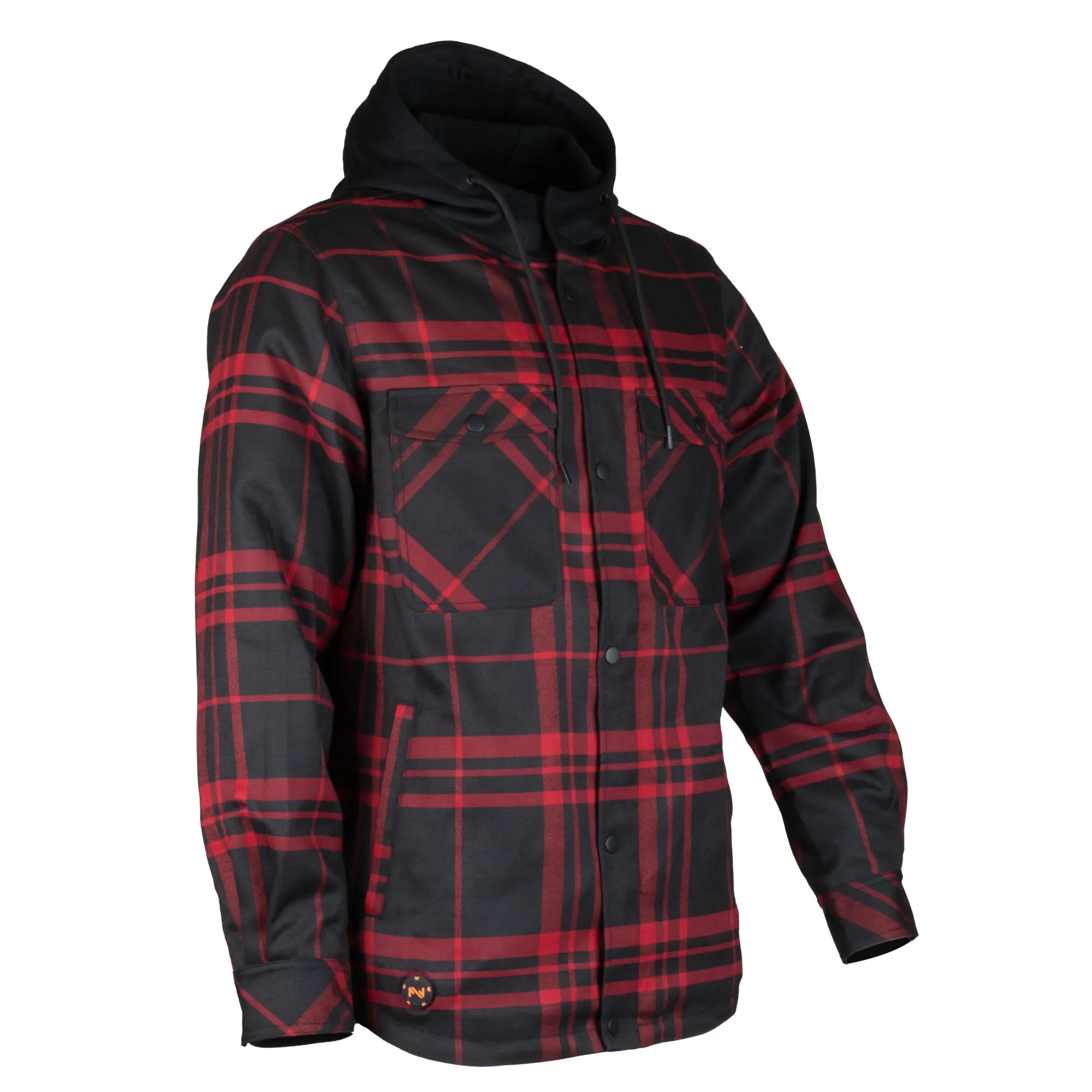 Flannel Hoodie Heated Jacket Men’s