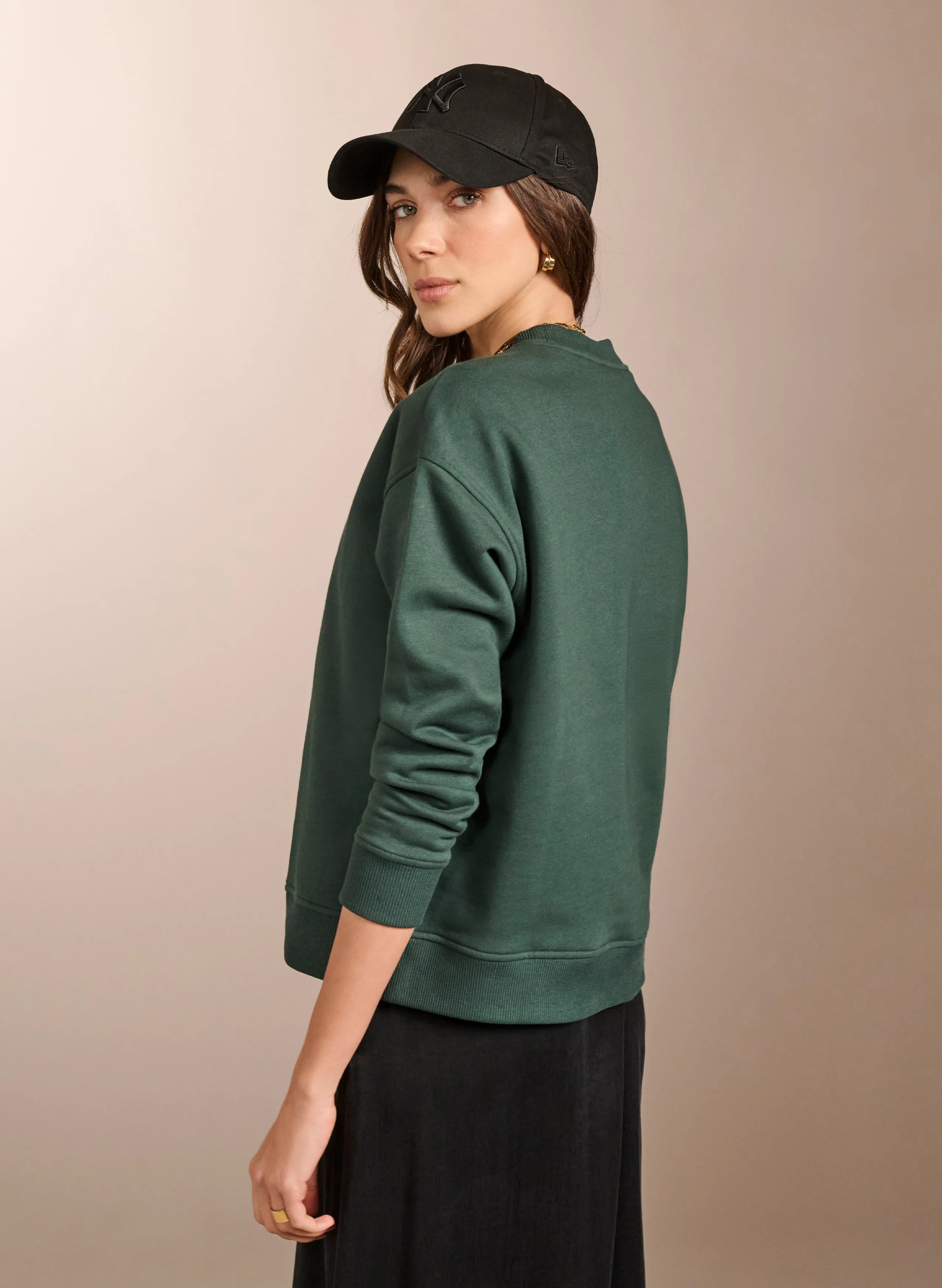 Gracie Organic Cotton & Kapok Blend Sweatshirt