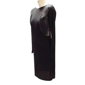 Hussein Chalayan Black and Silver Dress