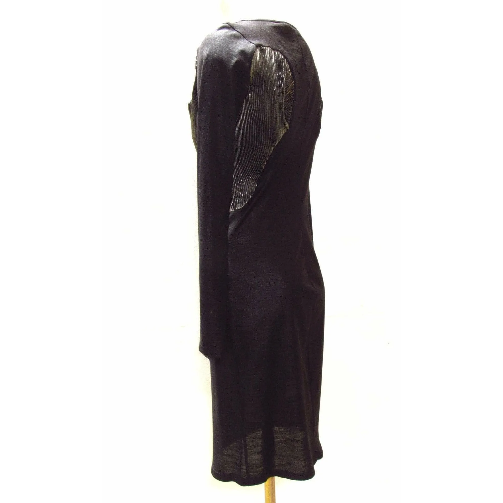 Hussein Chalayan Black and Silver Dress