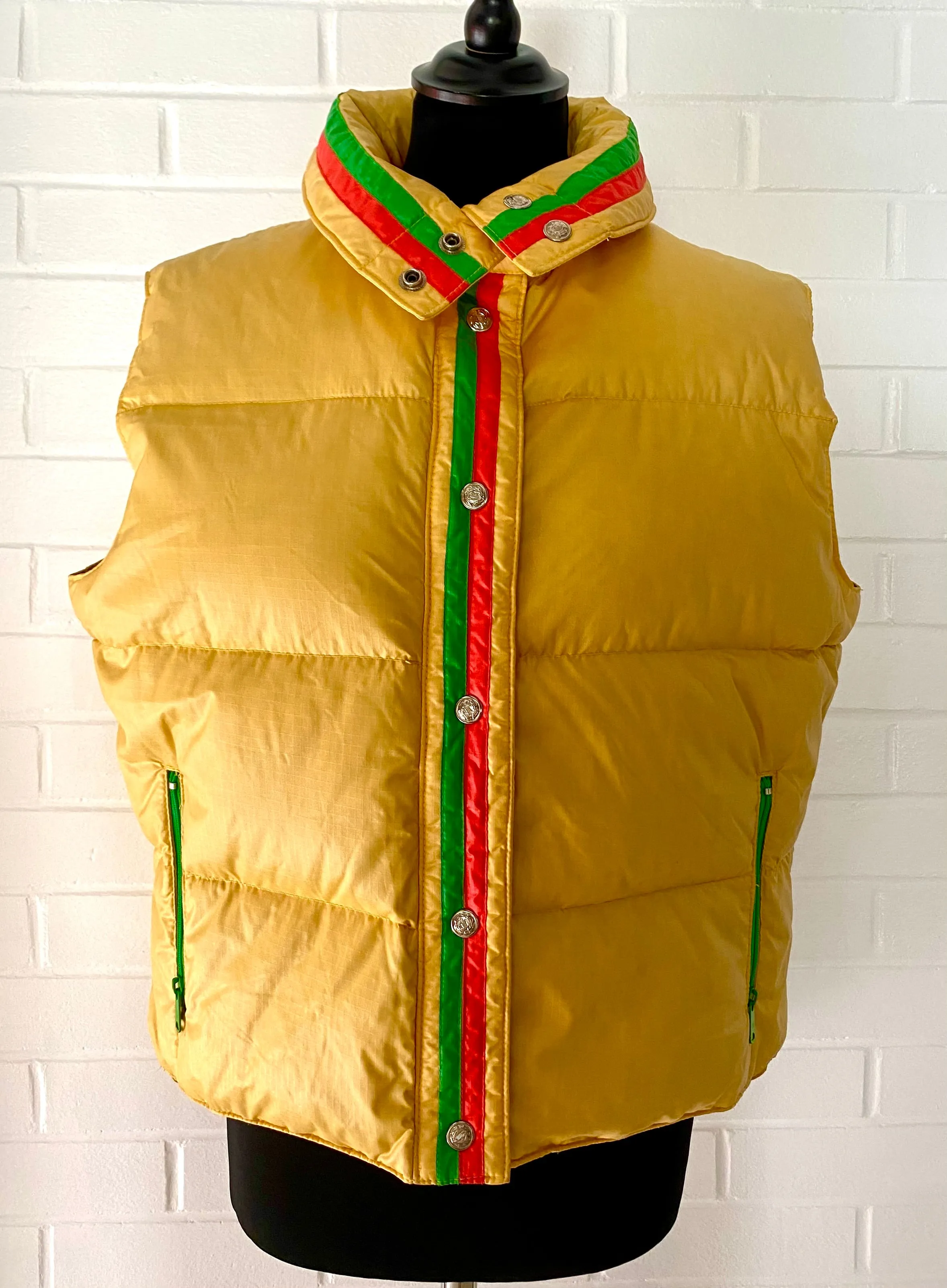 Late 60s/ Early 70s Ski Daddle Puffer Vest