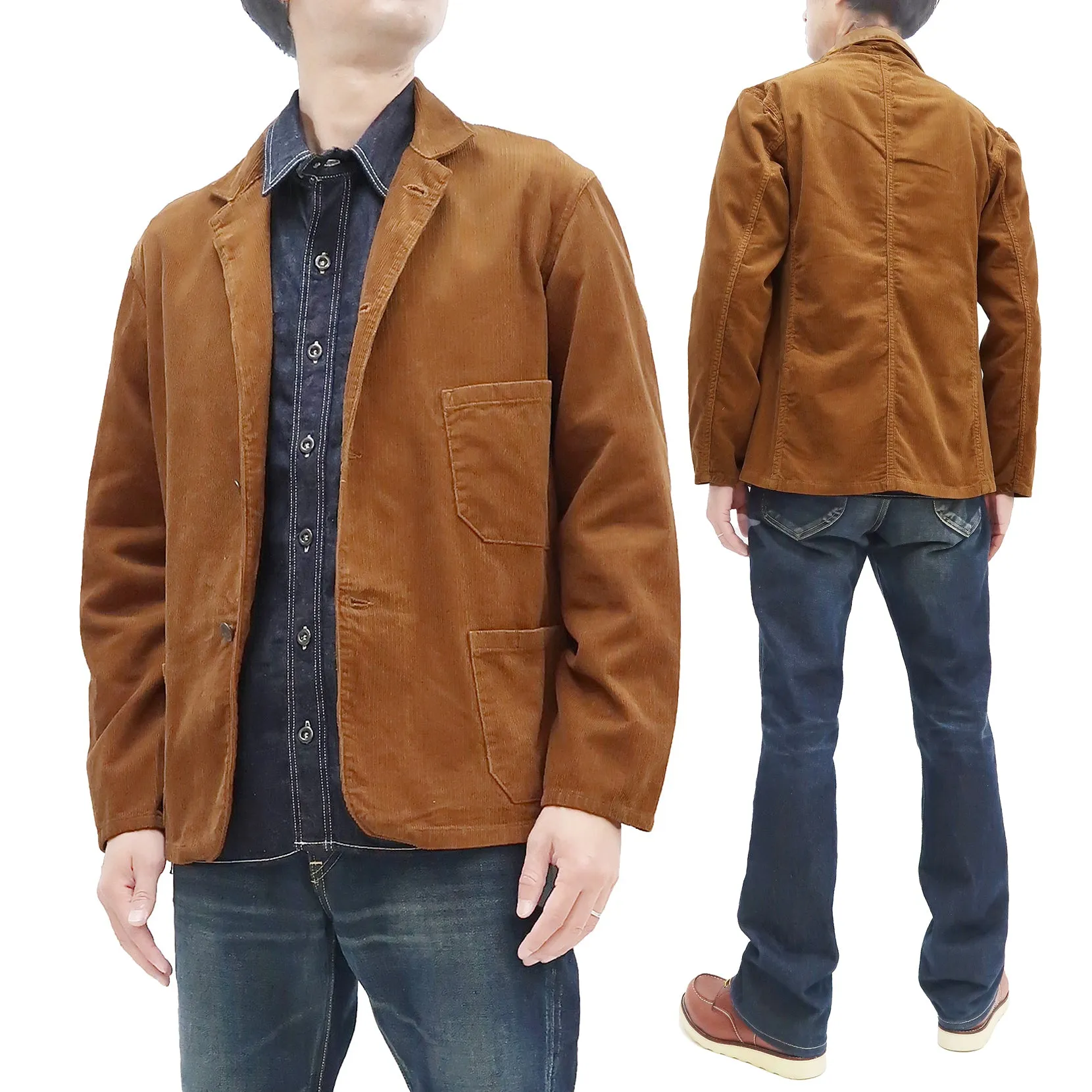 Levi's Sunset Coat 71964 Men's Casual Corduroy Blazer Sack Jacket Levis Levi Strauss 71964-0010 719640010 Brown