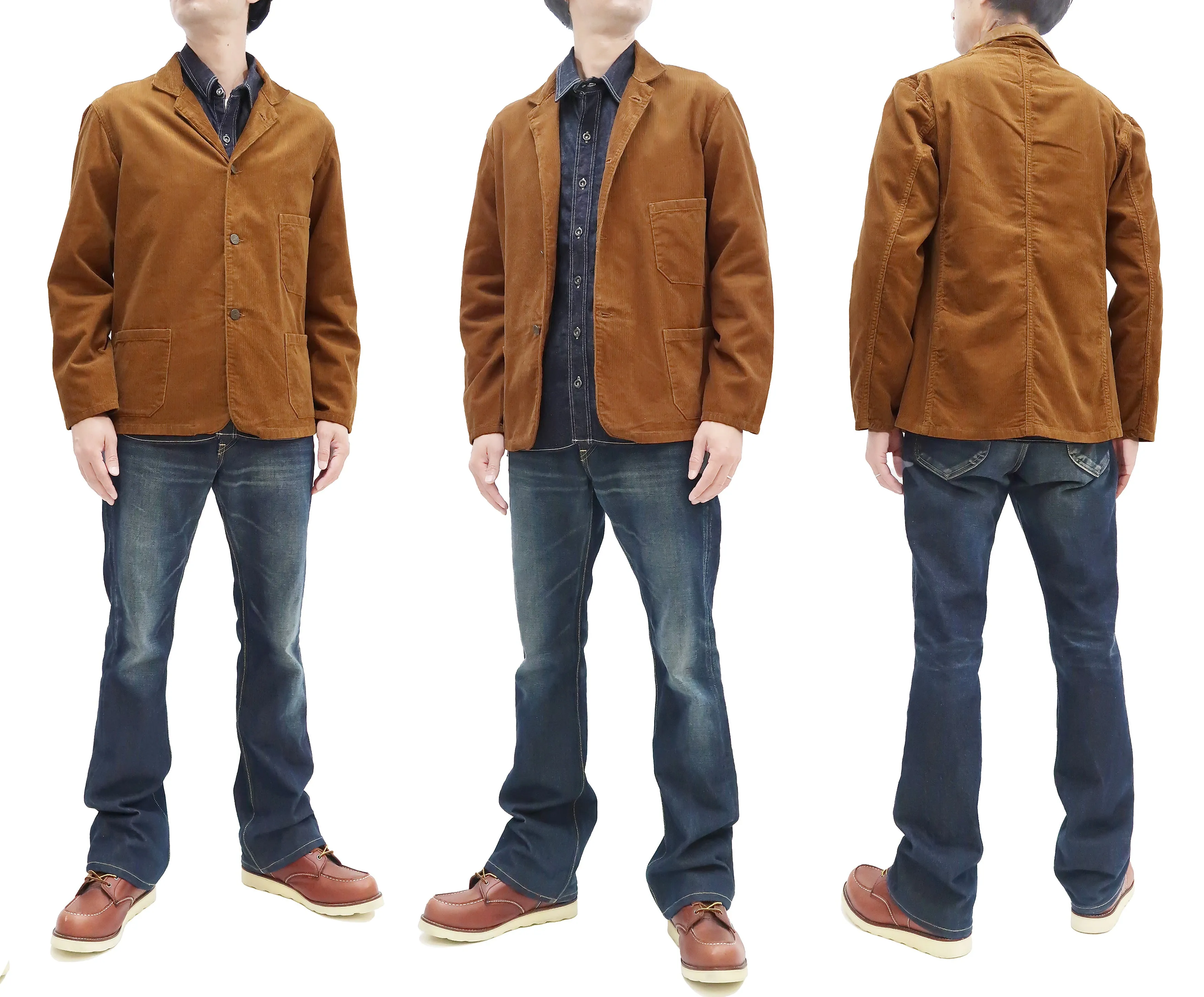 Levi's Sunset Coat 71964 Men's Casual Corduroy Blazer Sack Jacket Levis Levi Strauss 71964-0010 719640010 Brown