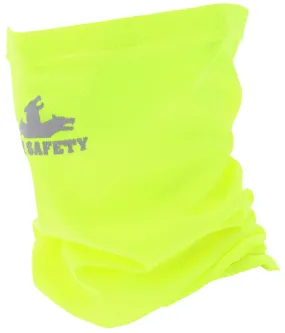 MCR Safety Hi Vis Neck Gaiter, Lime