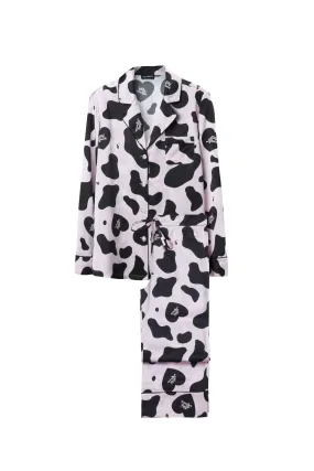 MooMoo Print Pyjama Set