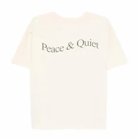 Museum of Peace & Quiet Wordmark T-Shirt (Bone)