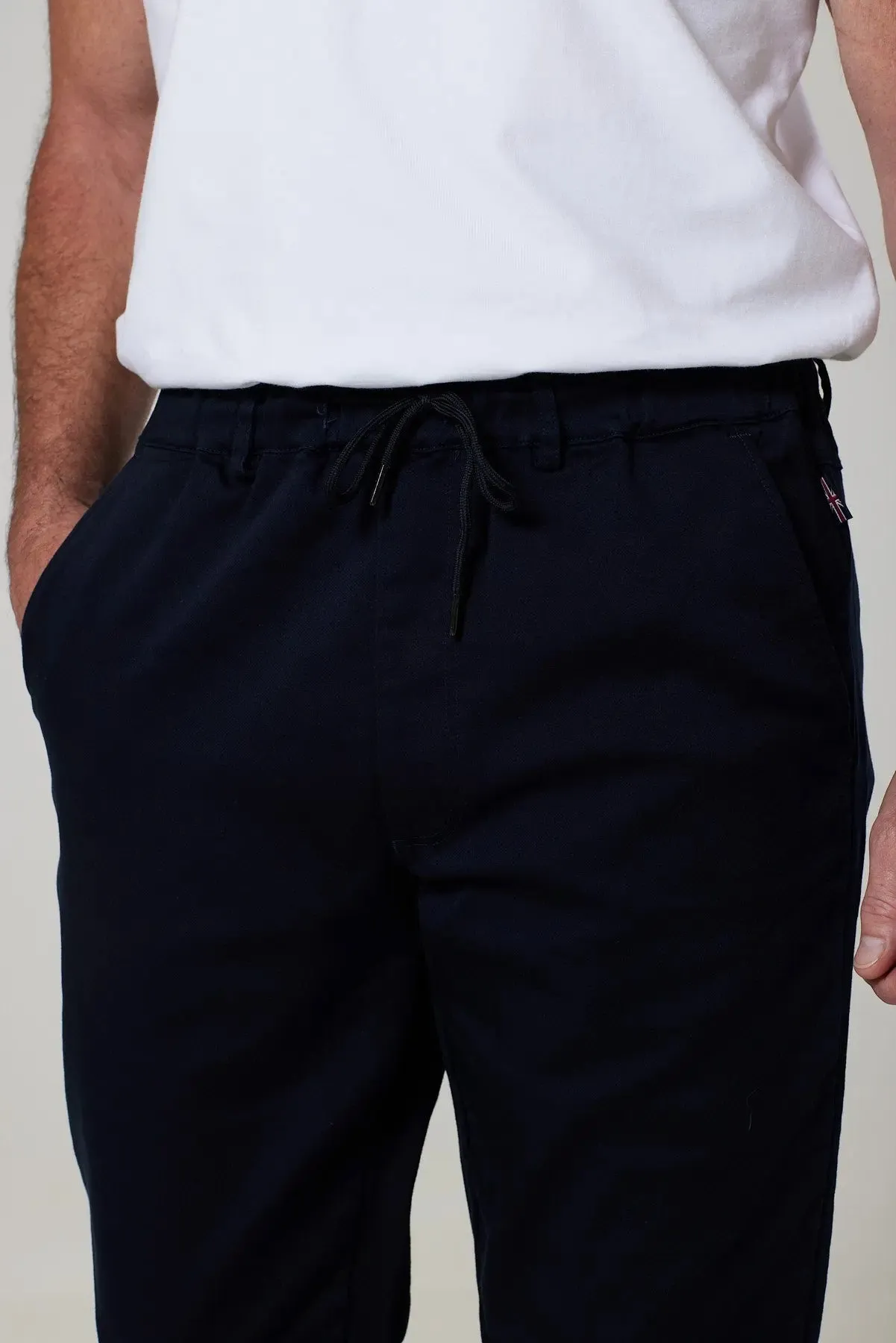 Newington Zip Joggers - Navy