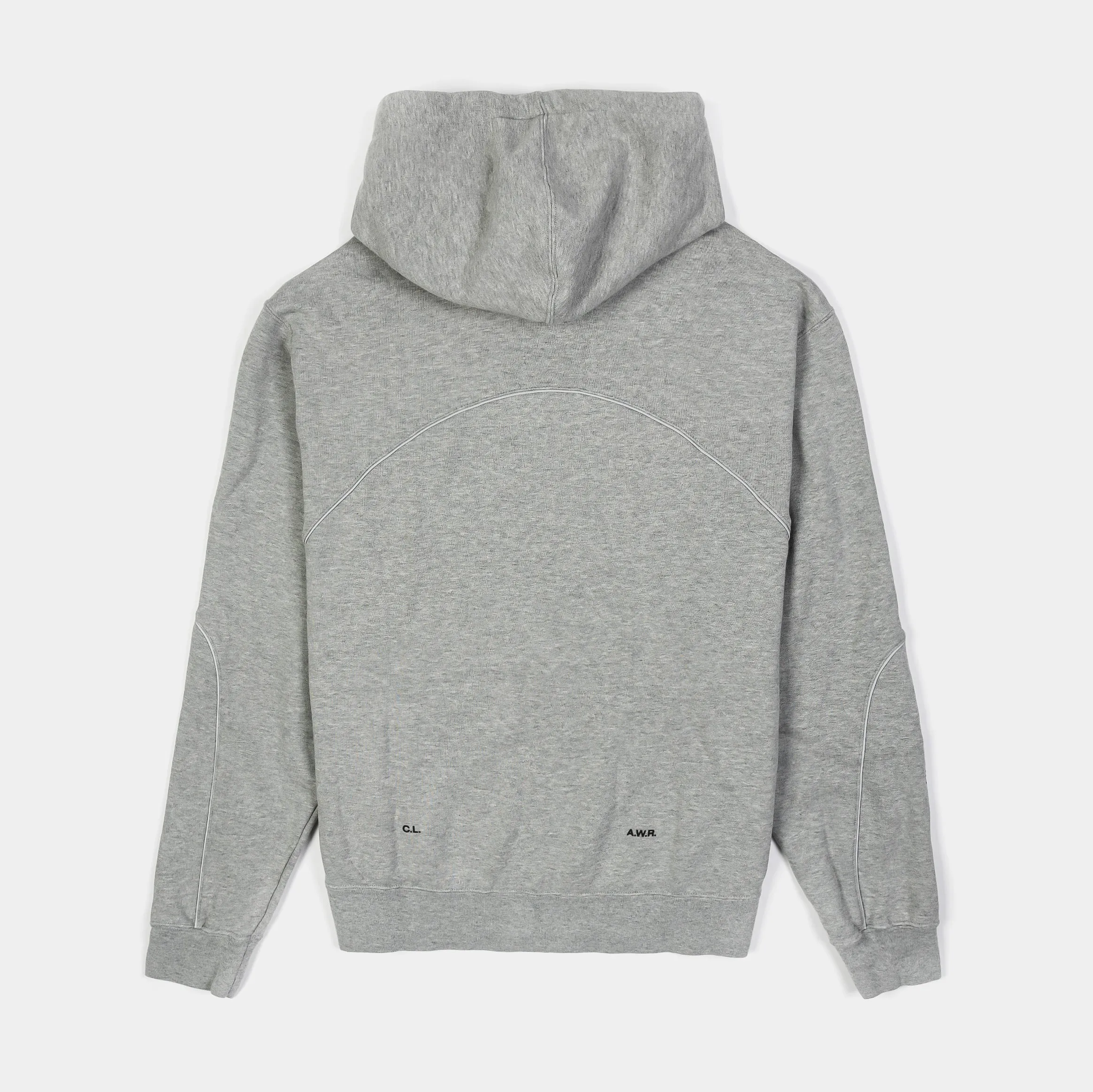 NOCTA Pullover Mens Hoodie (Dark Grey Heather/Matte Silver/Black)